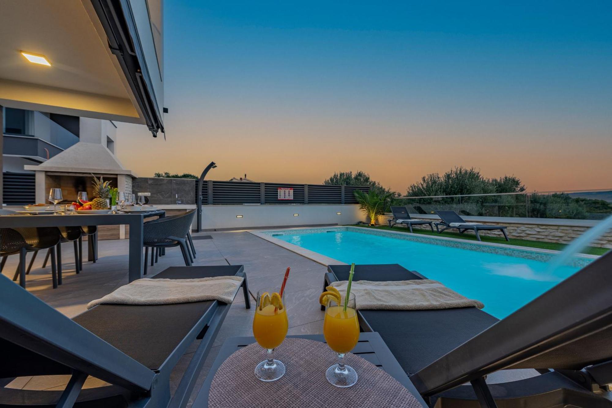 Villa Blue Sky 2 Zadarvillas Турань Экстерьер фото