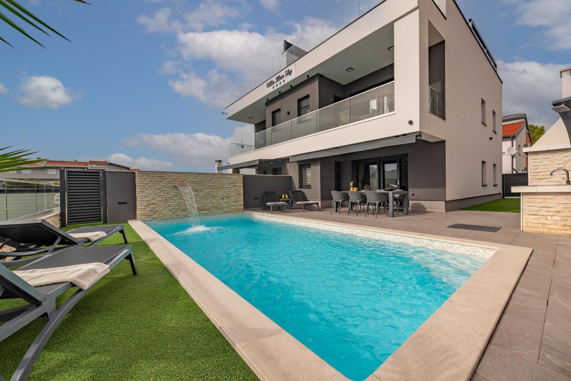Villa Blue Sky 2 Zadarvillas Турань Экстерьер фото